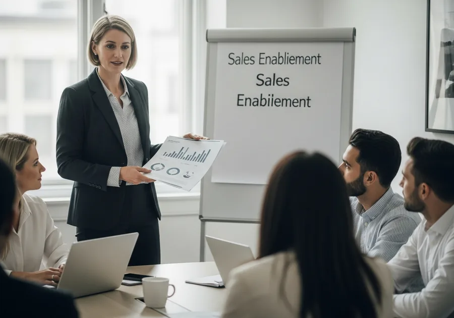 Illustration : Sales enablement