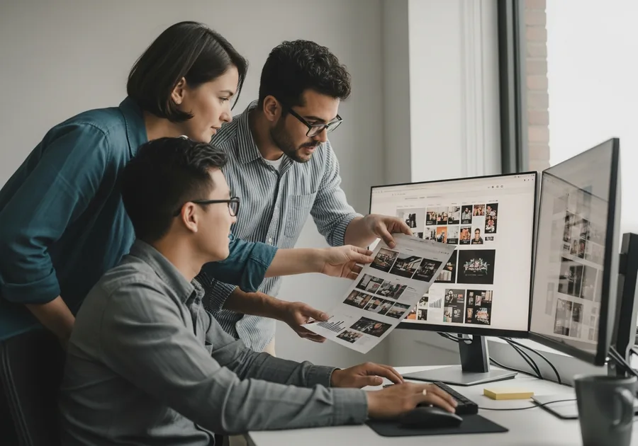 Illustration : Web : mise en place et optimisation